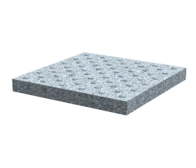 Плита тактильная с конусообразными рифами 500*500*50, м/р: Мансуровское