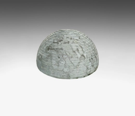 Полусфера гранитная  d=400, h=200, с горизонтальной гребенкой, м/р: Южно-Султаевское