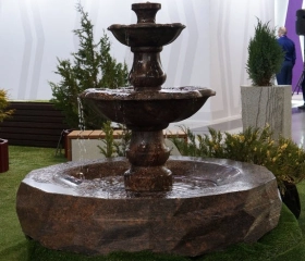 Фонтан трехуровневый, м/р: Гора Токимовка